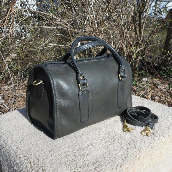 Vintage Coach Forest Green Madison Satchel Large NYC 9765 - Picture 2 of 15